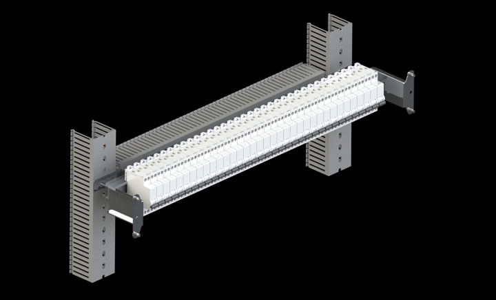 Aluminyum DIN Ray Kiti (Arka Montajlı)