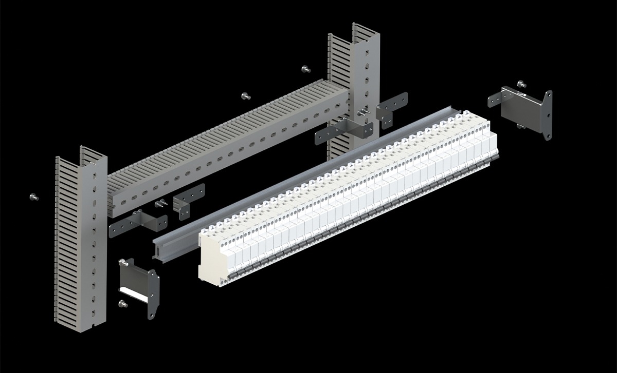 Aluminyum DIN Ray Kiti (Arka Montajlı)